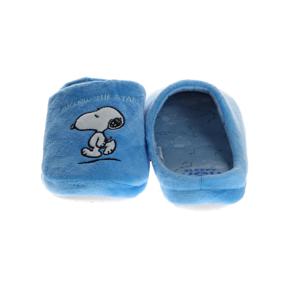 Pantufla Mujer Astrology Blue Snoopy image number 1.0