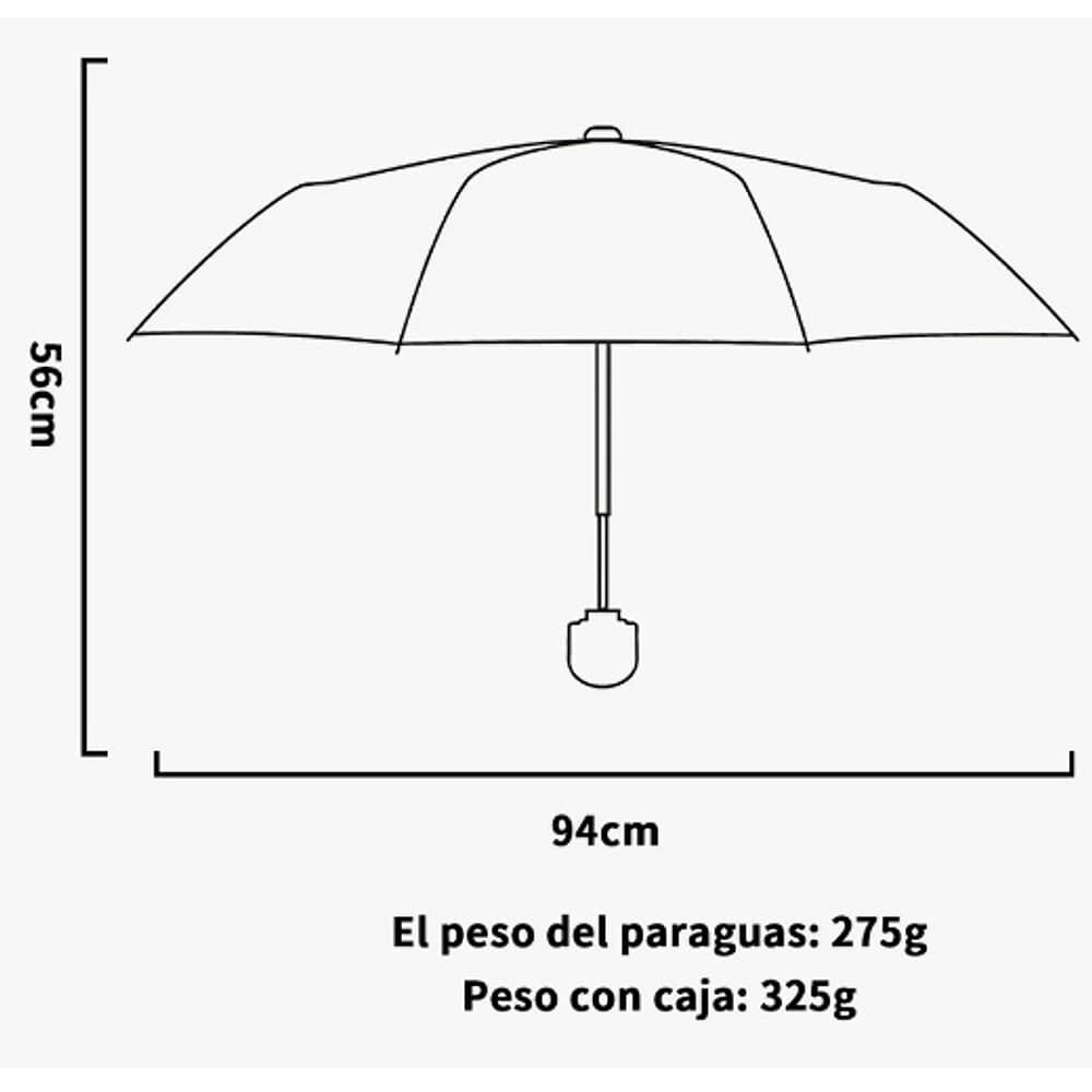 8 Huesos Paraguas Mini Sombrilla De Bolsillo image number 1.0