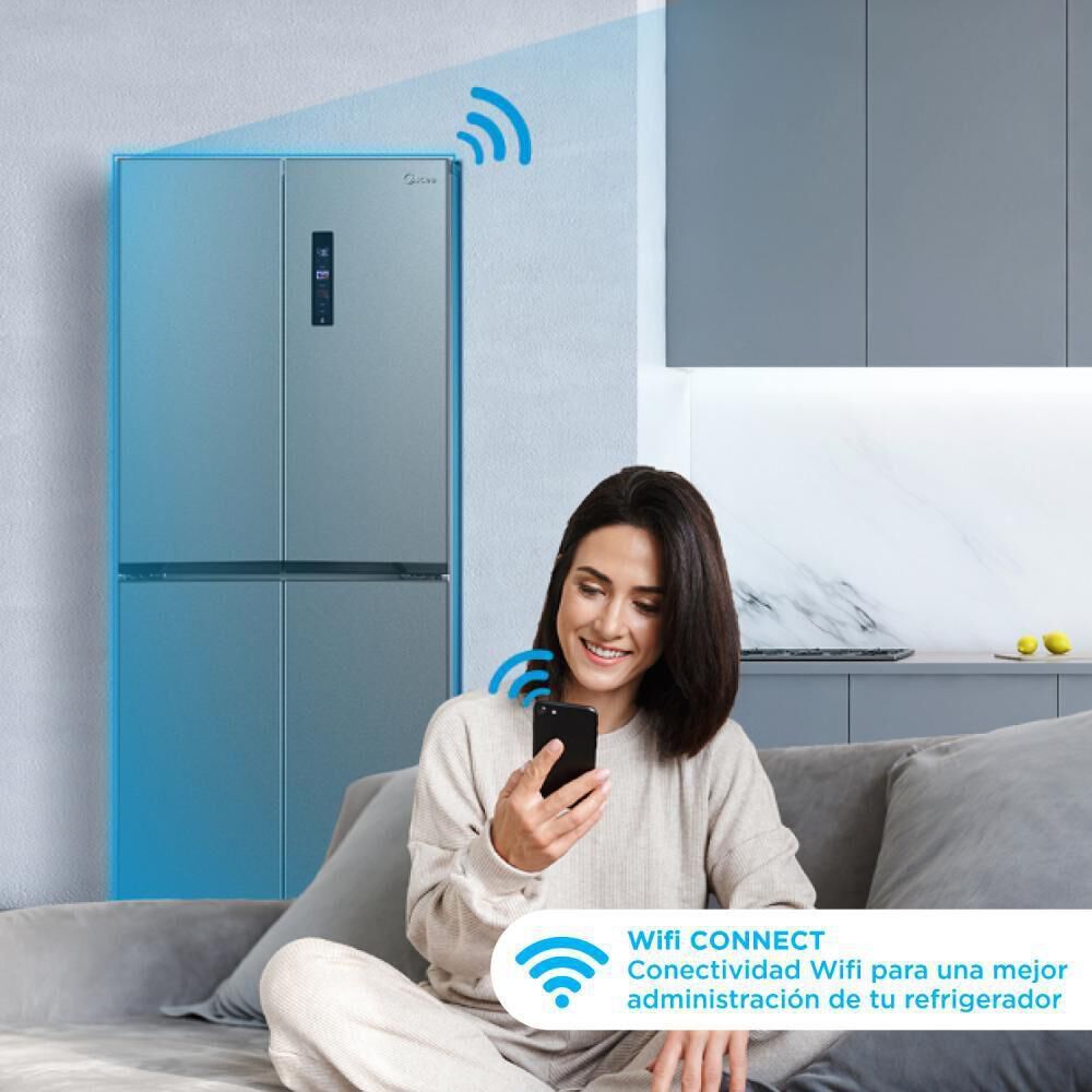 Refrigerador Side by Side Midea MDRM554MTE50 / No Frost / 396 Litros / D image number 5.0