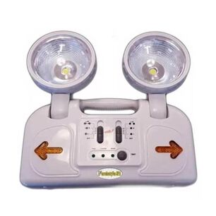 Lampara De Emergencia 2 Focos Led 10w Blanco