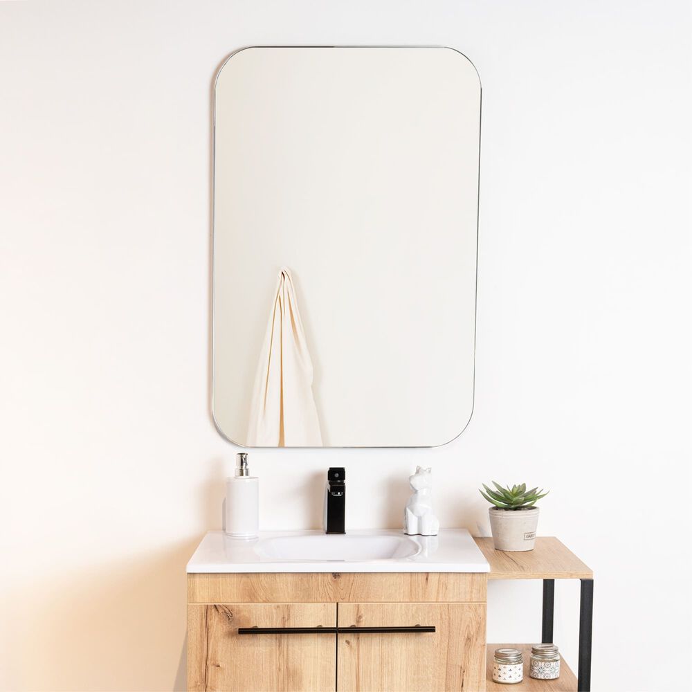 Espejo Rectangular 60x90x1,9 Cm Bordes Redondeados image number 0.0