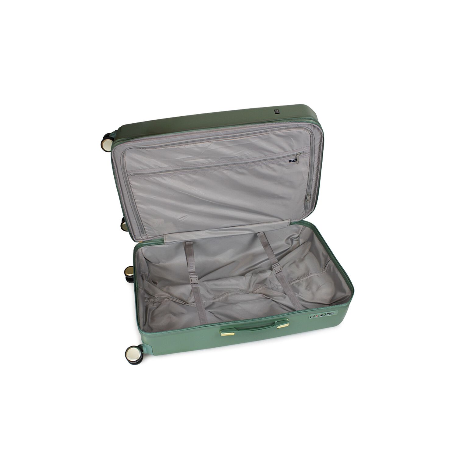 Pack 2 Maletas Donna Karan Lucerna M 20kg + L 23kg Verde Dkny image number 2.0