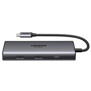 Multipuerto Usb-c 2hdmi 8k + 3usb + Pd Ugreen
