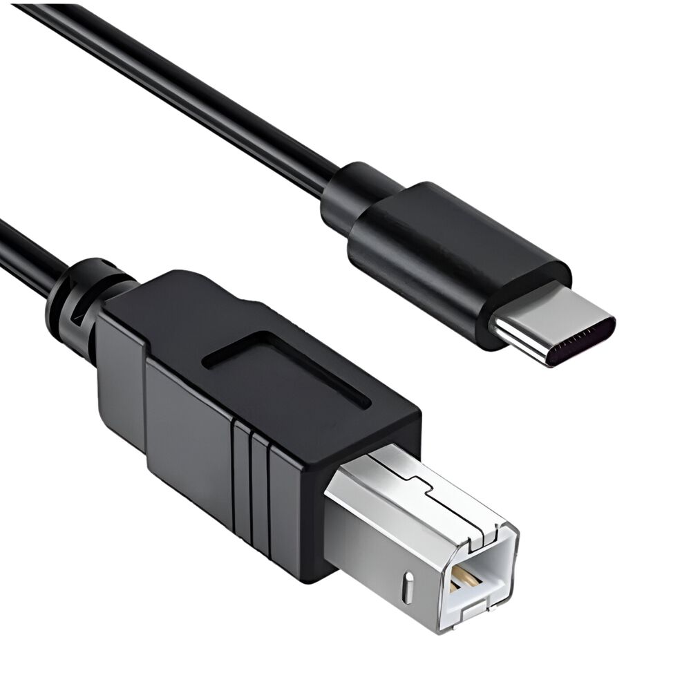 Cable Para Impresoras Usb-c Universal 180cm - Ultra Flexible image number 2.0