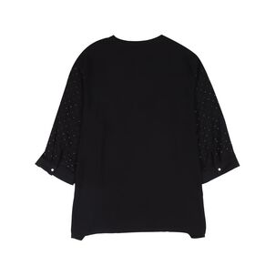 Blusa Manga 3/4 Cuello V Mujer Sexy Large