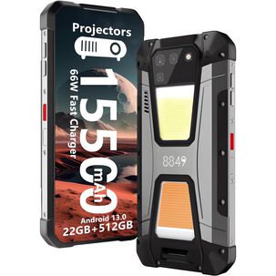 Unihertz 8849 Tank 2 - Celular 4g Con Proyector Láser De 80 Pulgadas
