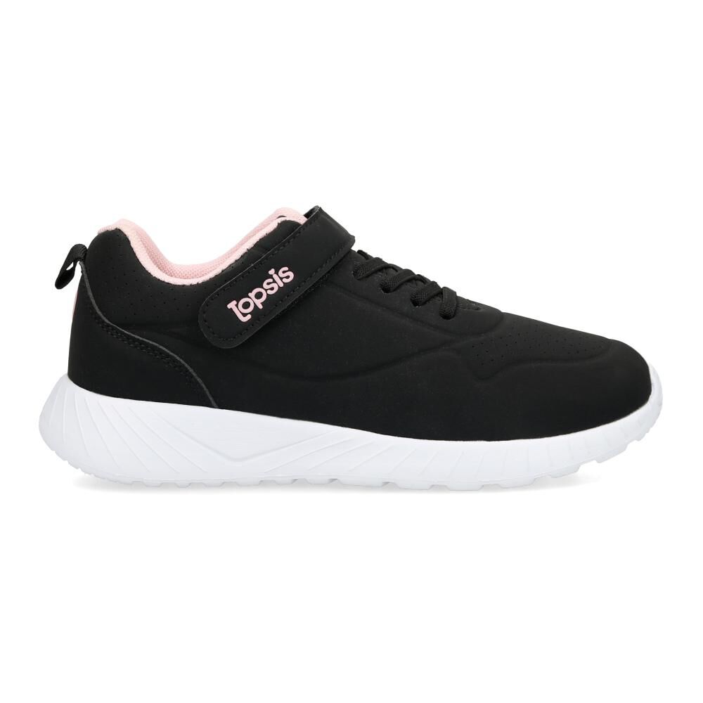 Zapatilla Infantil Niña Topsis Black image number 2.0