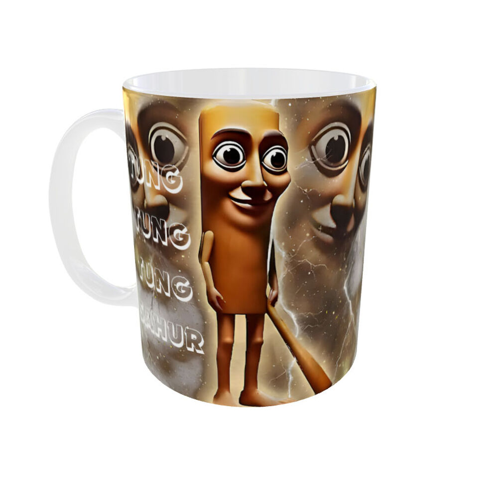 Taza Tung Tung Tung Sahur Regalo Diseño Único 325 Ml image number 0.0