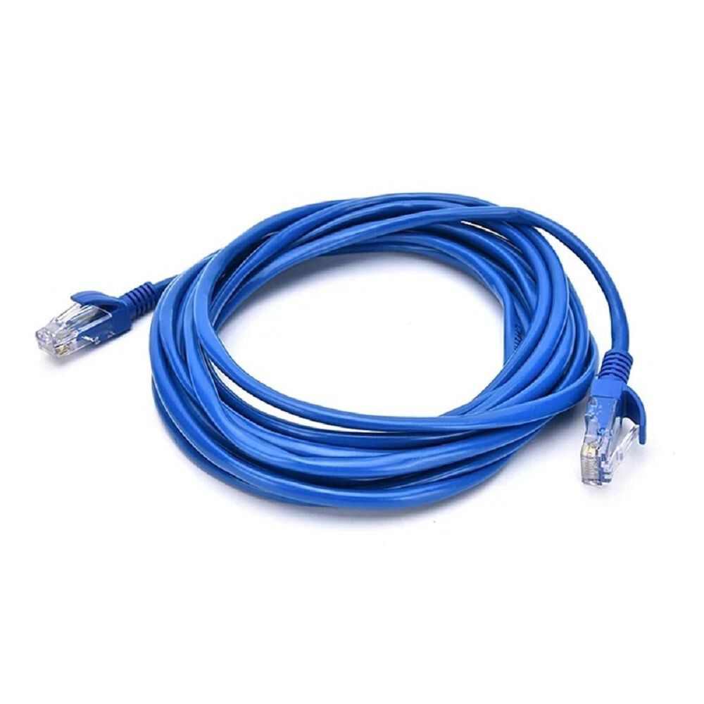 Cable De Red Alta Velocidad 5 Mt Cat5e Cable Lan Internet Conexión Rj45 Lista image number 4.0