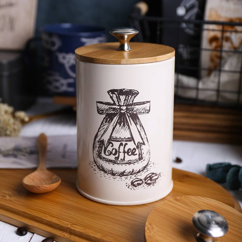 Set De 3 Canister De Cocina - Dise&ntilde;o Dibujo image number 3.0