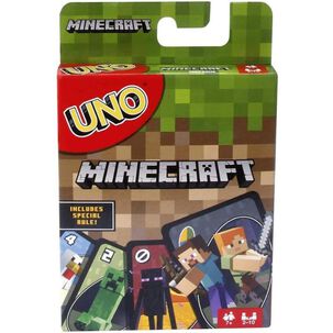 Cartas Uno Minecraft - Mattel