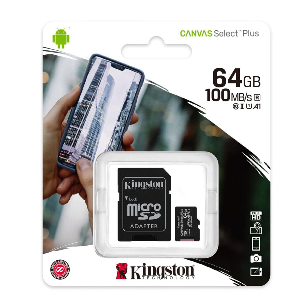 Tarjeta De Memoria Micro Sd 64gb 100mb/s image number 2.0