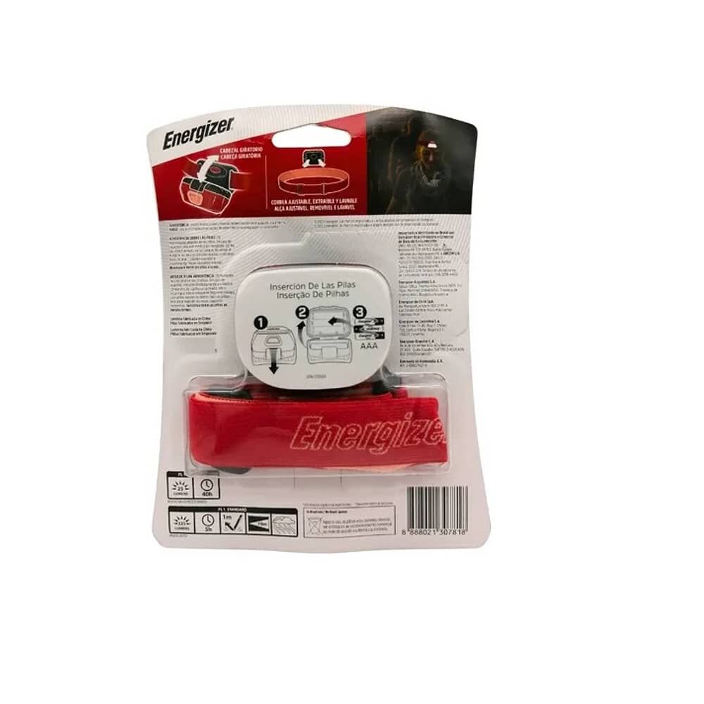 Linterna Frontal Energizer 325 L&uacute;menes Hdl20 image number 2.0