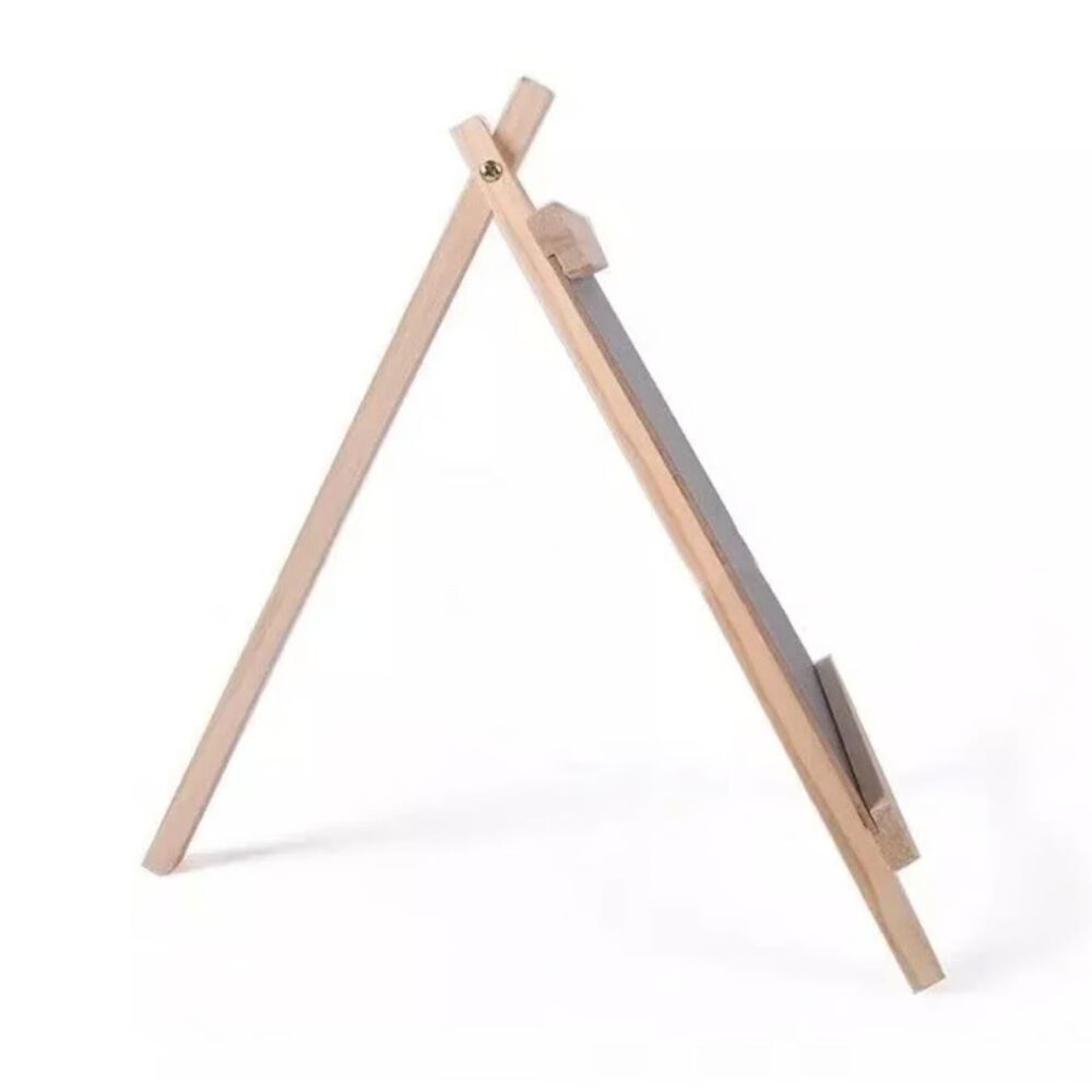 Pizarra Caballete Madera Ajustable Decorativa 16x28cm image number 1.0