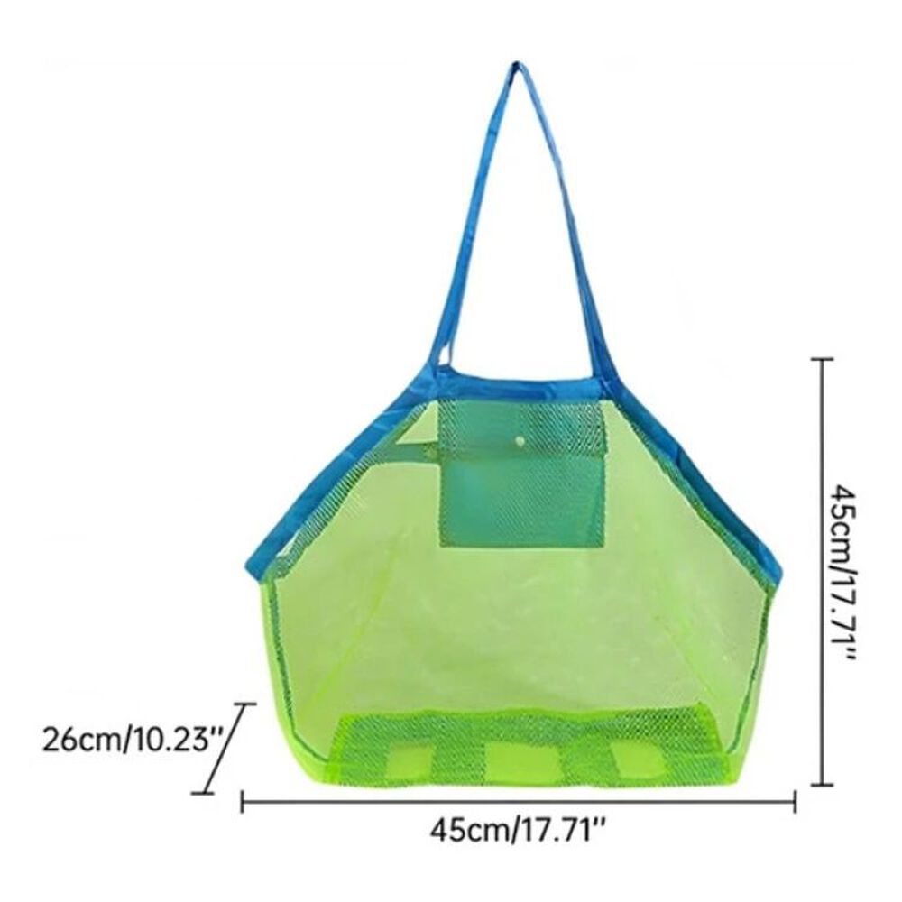 Bolsa De Malla Port&aacute;til Unisex Almacenamiento Juguetes Playa image number 6.0