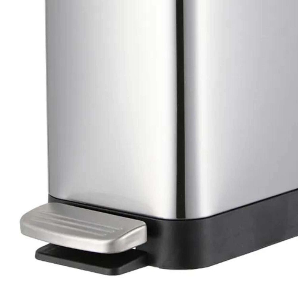 Basurero Con Pedal Acero Inox. 15 Lt image number 3.0