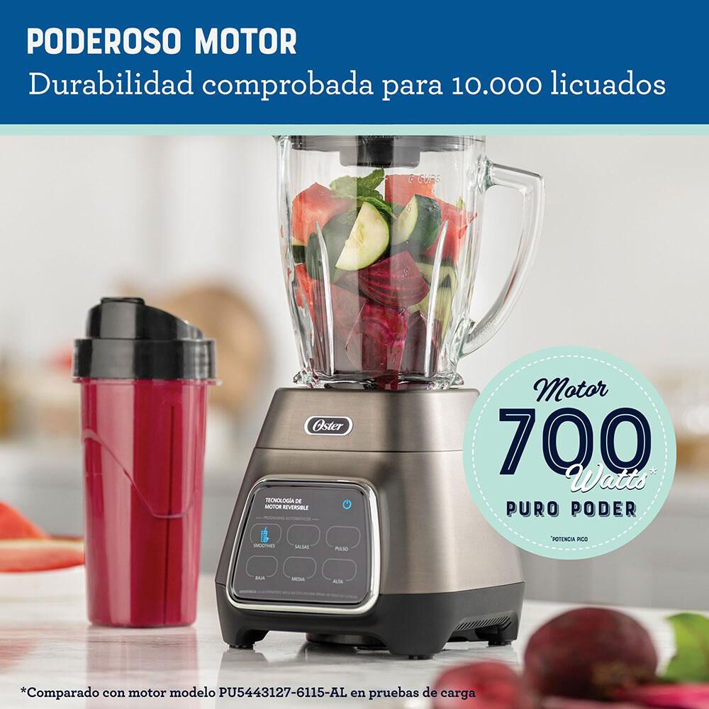 Licuadora Oster BLSTPYG1312XBG-052 / 1.5 Litros / 700 Watts image number 18.0