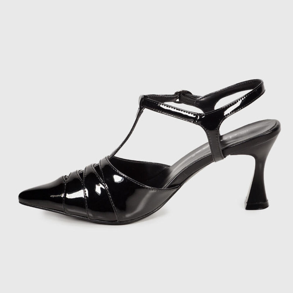 Sandalia Cuero Agle Negro image number 4.0