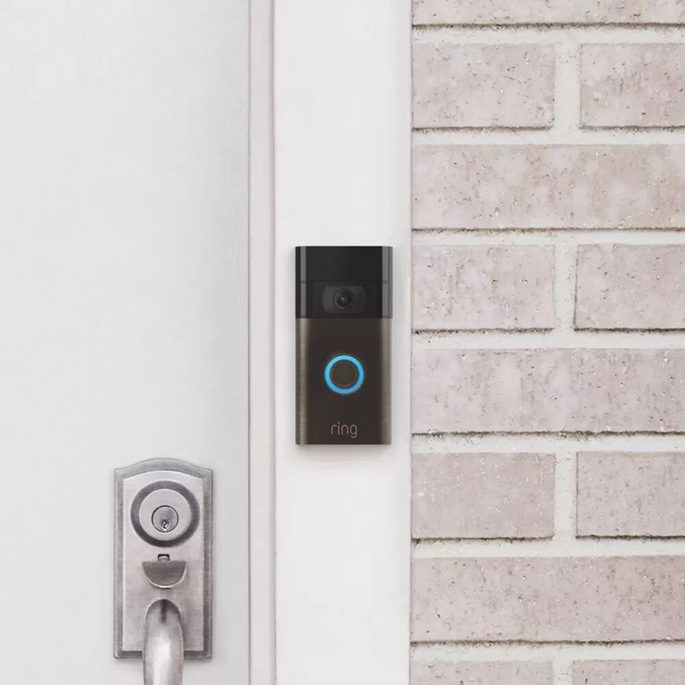 Timbre Ring Negro Battery Doorbell image number 2.0