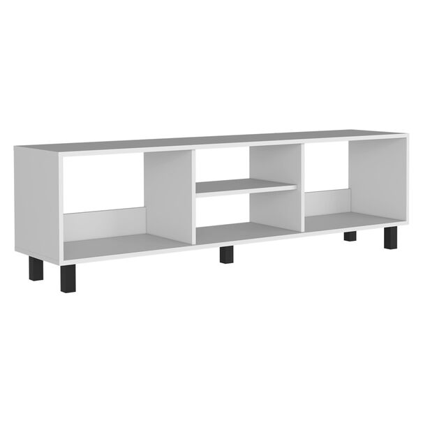 Rack Tv 70" Con 4 Espacios 47,5x160x35 Cm