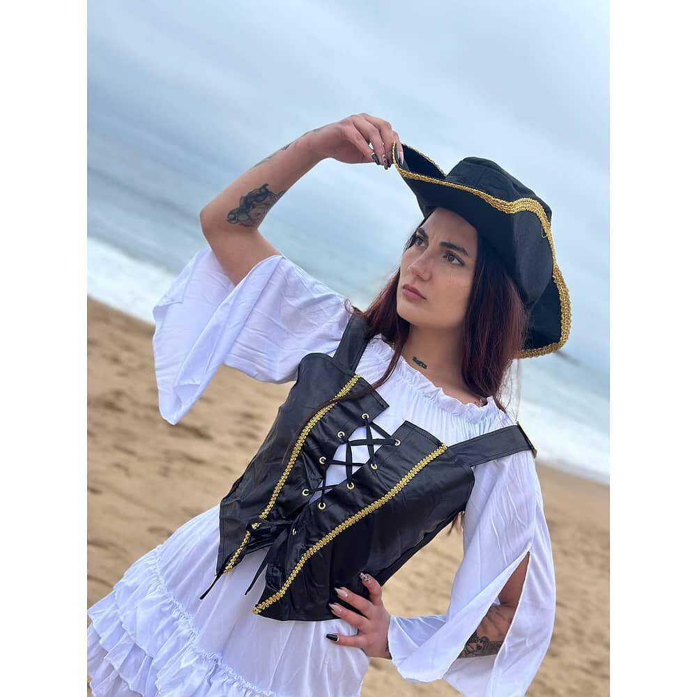 Disfraz Cosplay Elizabeth Swann Piratas Del Caribe image number 3.0