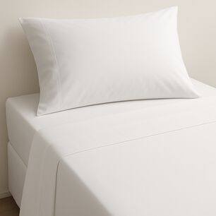 S&aacute;banas 1 Plaza Algod&oacute;n Giza Percale Egipcio 300 Hilos Liso Blanco