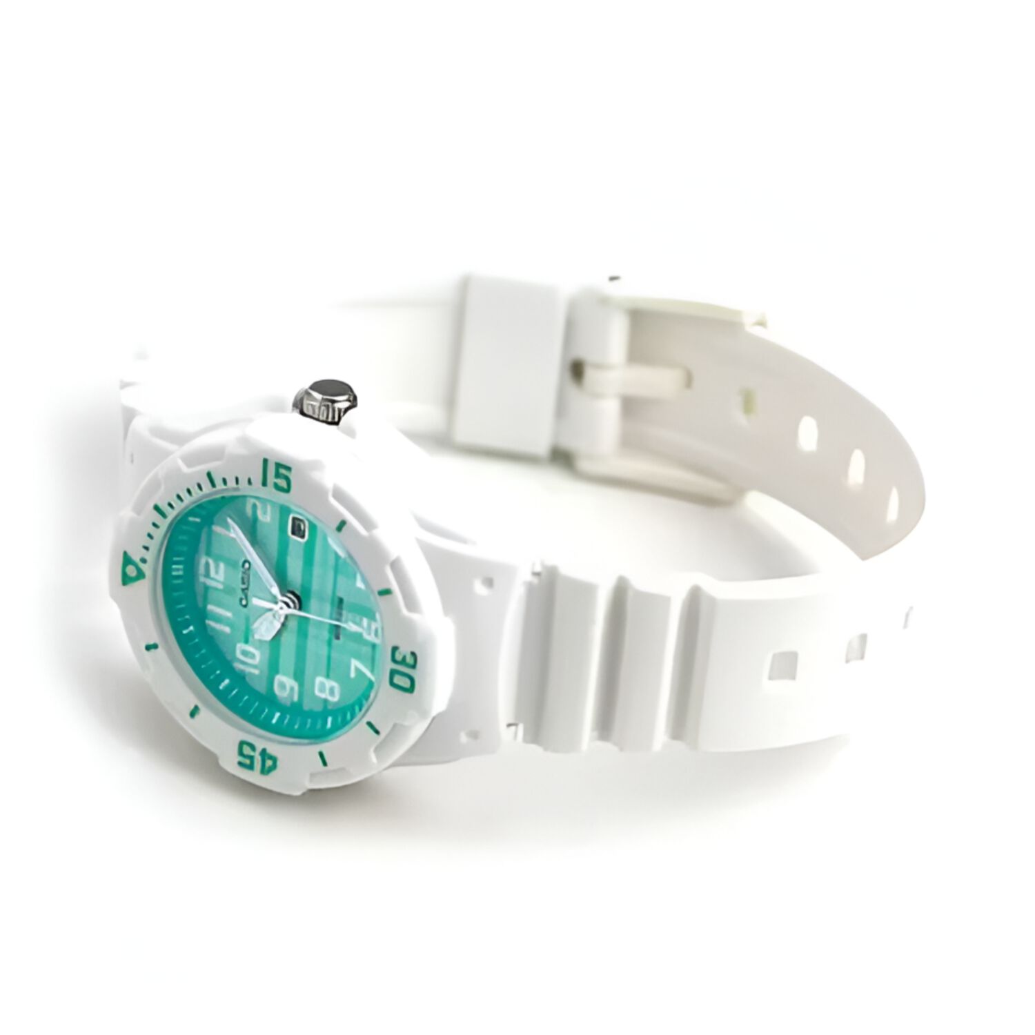 Reloj Casio De Ni&ntilde;a Lrw-200h-3cvdf Blanco / Verde image number 2.0