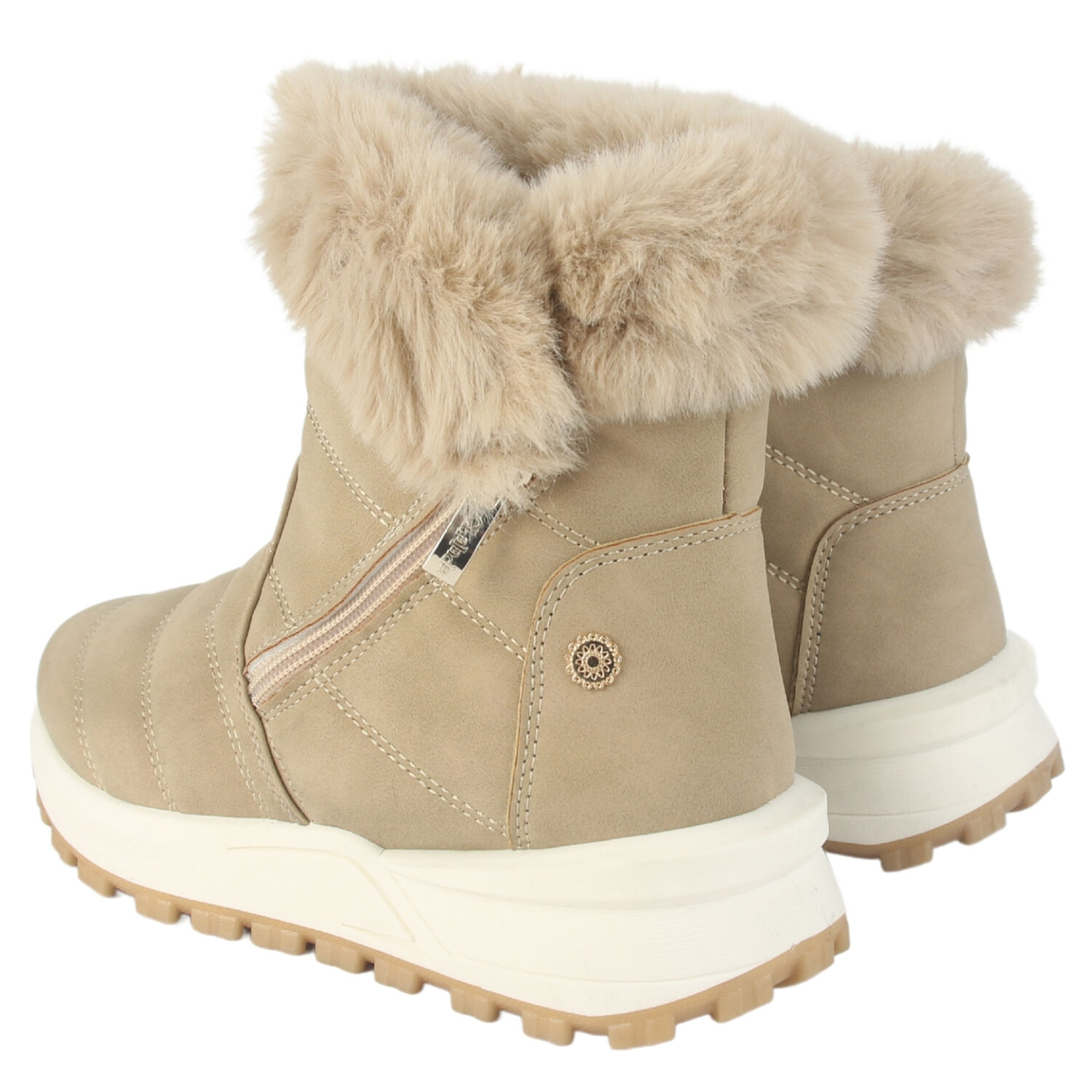 Botin Chalada Mujer Laica-1 Beige Casual image number 5.0