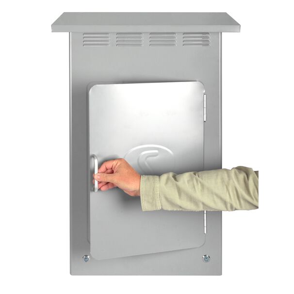 Pack Calefont 14l Tiro Natural Gas Licuado + Gabinete