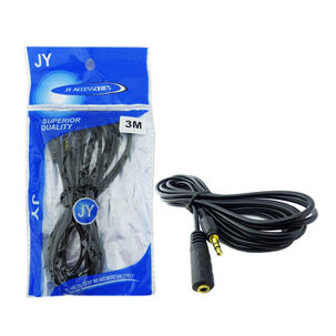 Cable Audio Extension 3mts Plug 3.5mm Jack 3.5mm Calidad