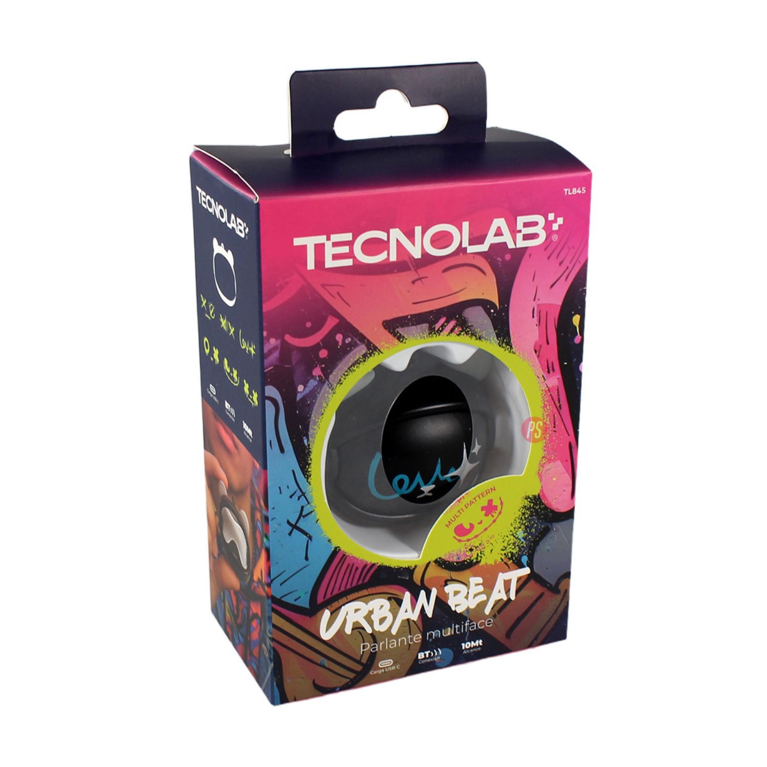 Parlante Bluetooth Multiface 5w Usb-c Con Colgante - Ps image number 3.0