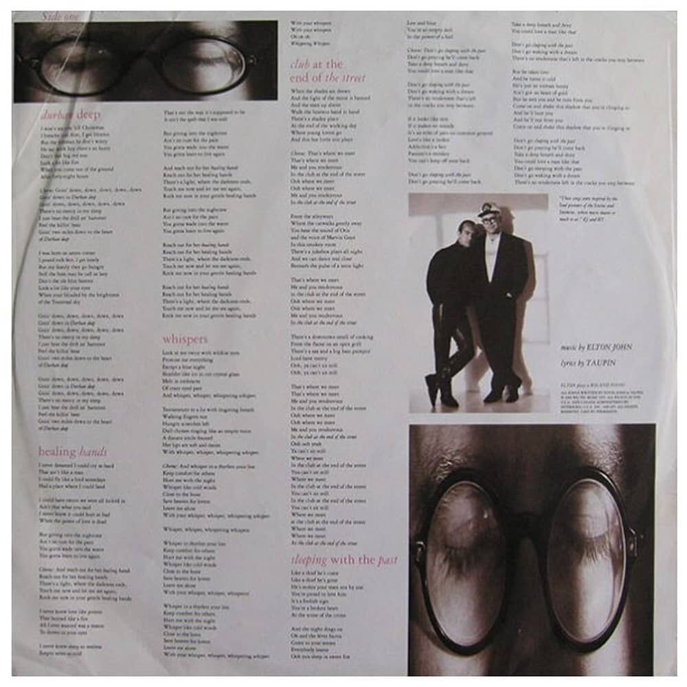 Elton John - Sleeping With The Past | Vinilo Usado image number 3.0