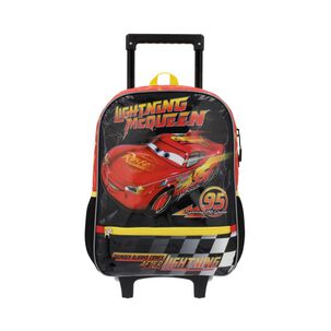 Mochila Ruedas Set 3 En 1 Cars Infantil