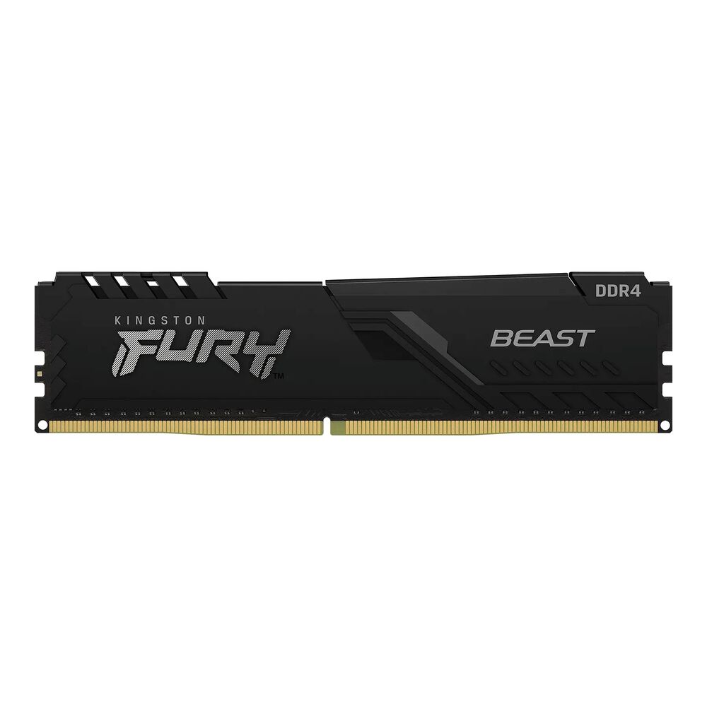 Memoria Ram Kingston Fury Beast Black 32gb Ddr4 3200mhz Dimm image number 0.0