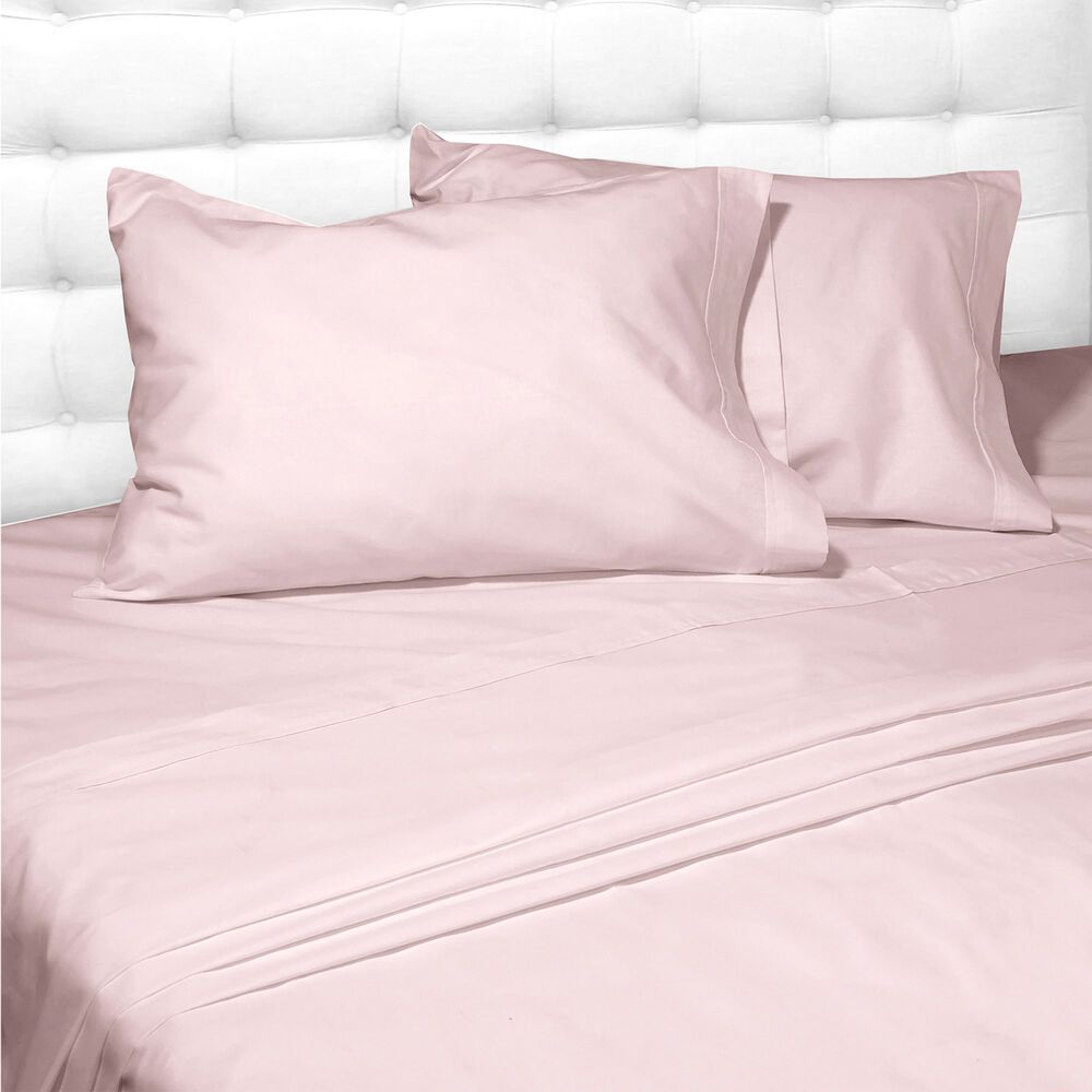 Sabana Andes 144 Hilos Lisa Rosa 2 Plazas image number 0.0