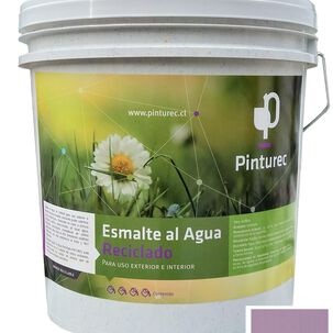 Esmalte Al Agua Reciclado Pinturec Satinado Púrpura Colchagua 4g