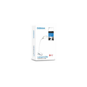 L&aacute;mpara De Escritorio Clip Flexible Conexi&oacute;n Usb - Ps
