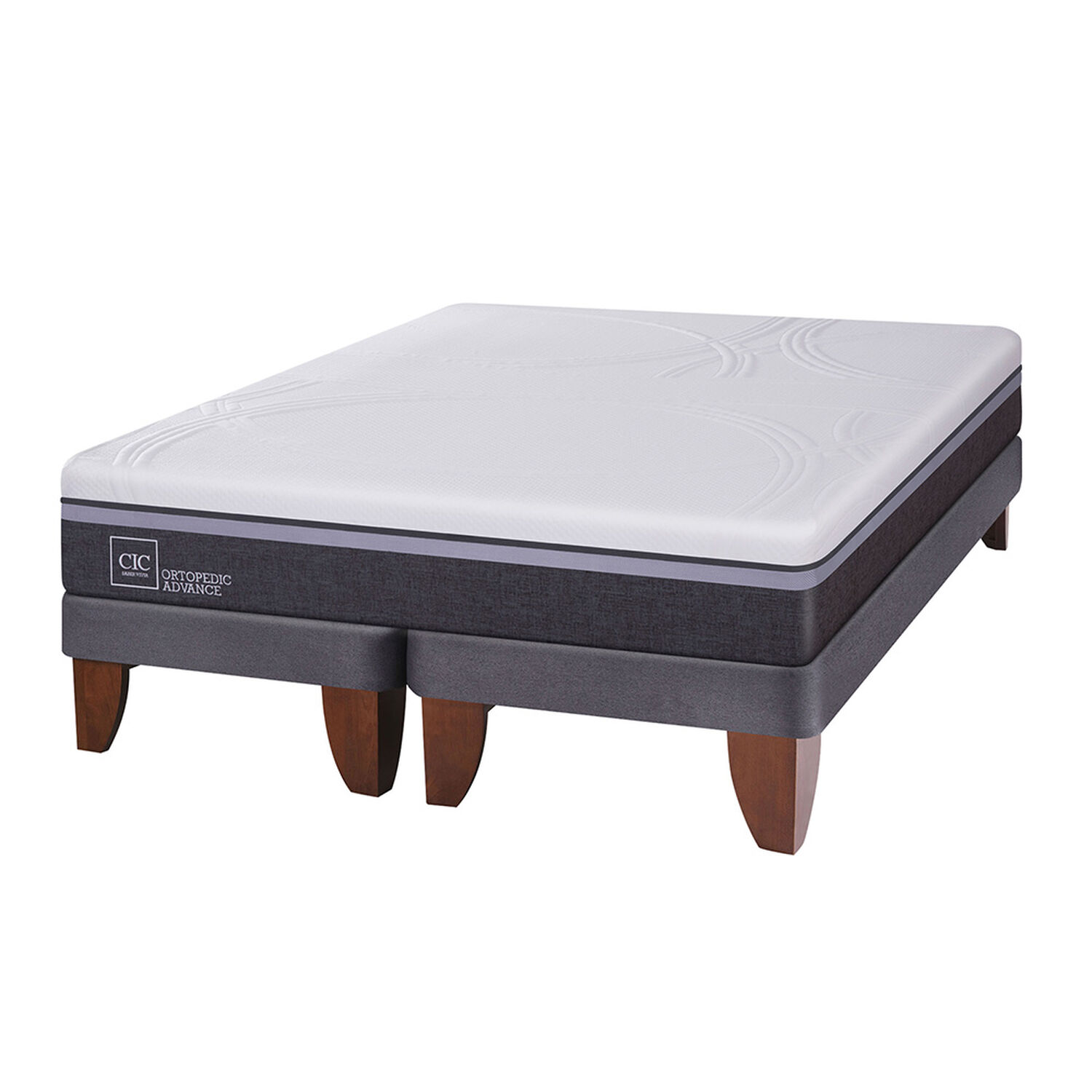 Cama Europea Cic Ortopedic Advance / Super King / Base Dividida image number 0.0