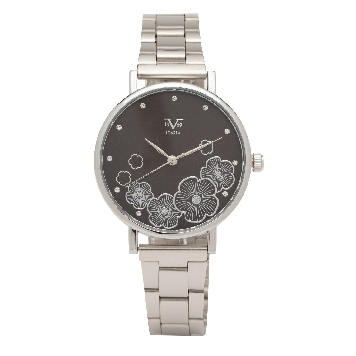 Reloj 19v69 Italia V1969-251-2 Plateado Mujer image number 0.0