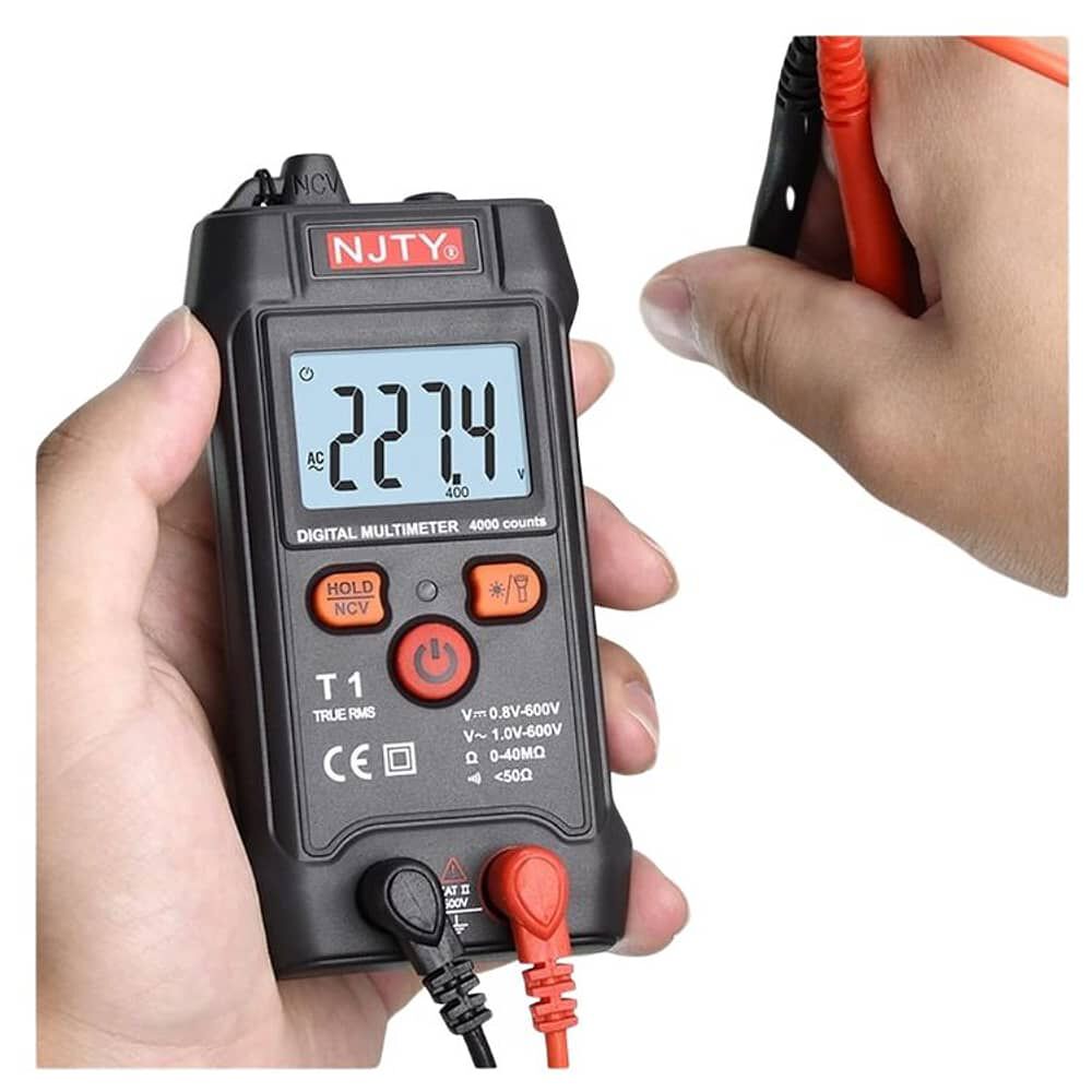Tester Mult&iacute;metro Digital Inteligente Amperaje Y Voltaje T1 image number 3.0