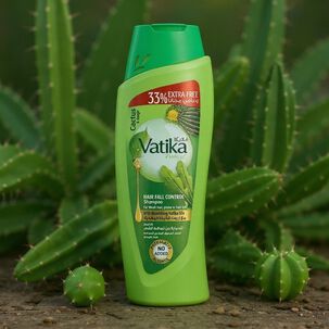 Shampoo Vatika Cactus & Gengir 400 Ml 33% Extra