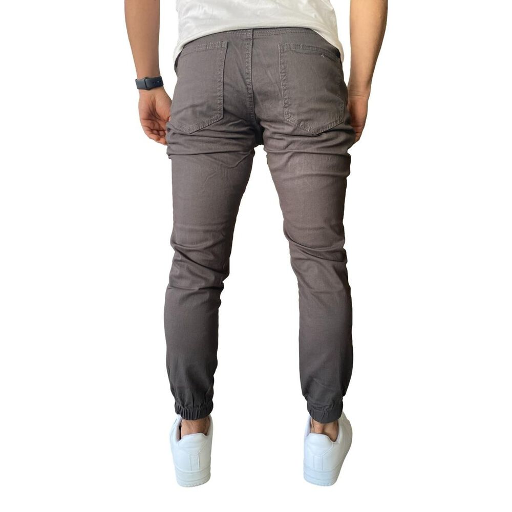 Jogger Mosaico Pantal&oacute;n Slim Fit Elasticado Colores image number 4.0