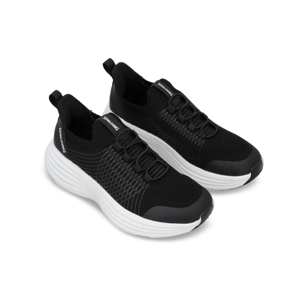 Zapatilla Spalding Mujer Comfort Comfy Negra image number 3.0