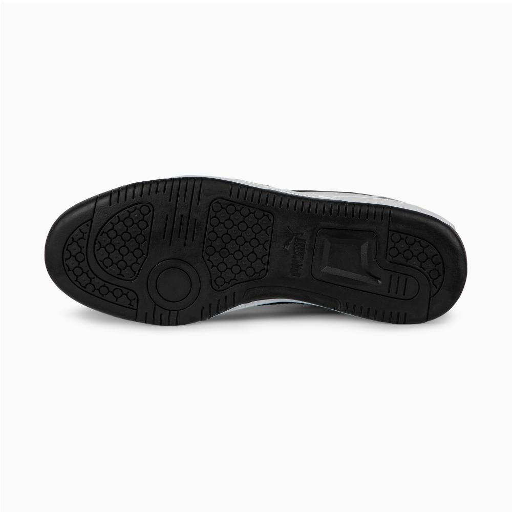 Zapatilla Urbana Mujer Puma Rebound V6 Low Metal Dorado image number 5.0