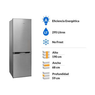 Refrigerador Bottom Freezer Sindelen RDNF-2950IN / No Frost / 295 Litros / A