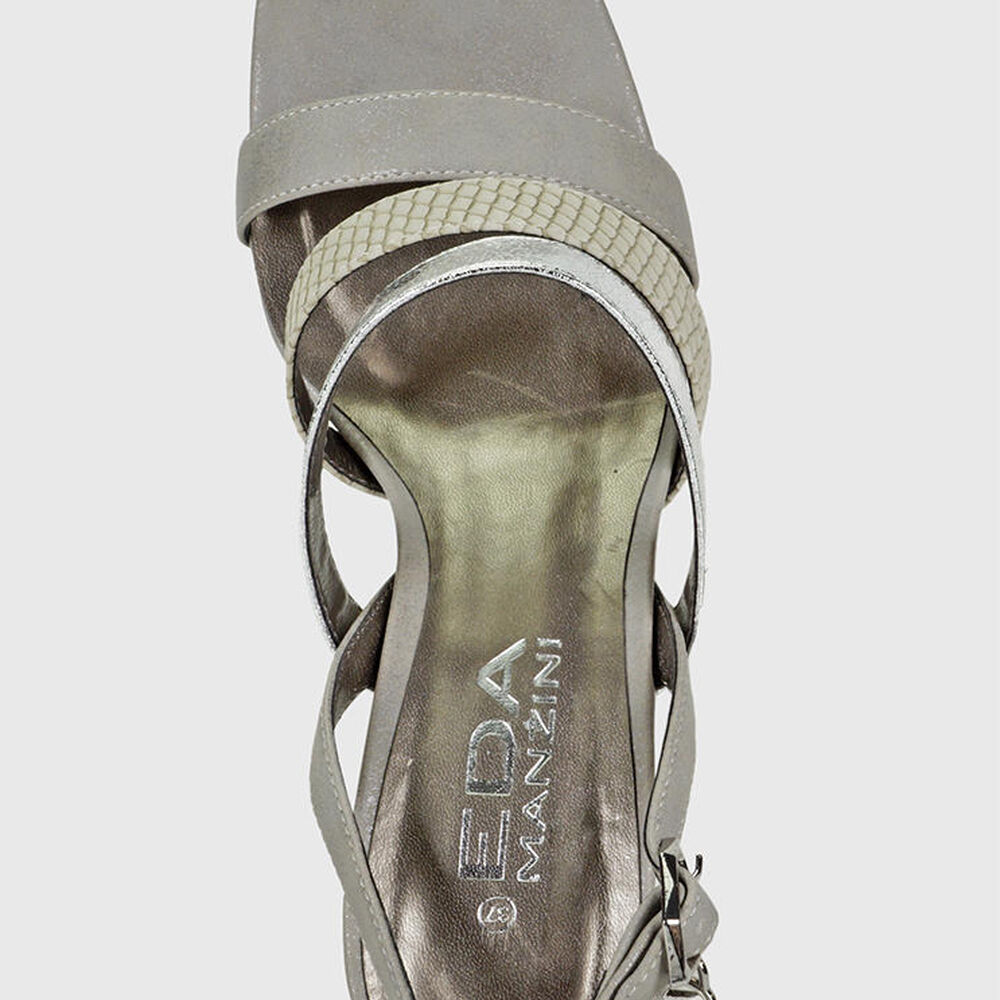 Sandalia Olivia Plateado image number 9.0