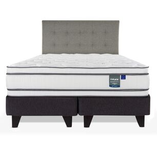 Cama Europea Flex Majesty / King / Base Dividida + Respaldo