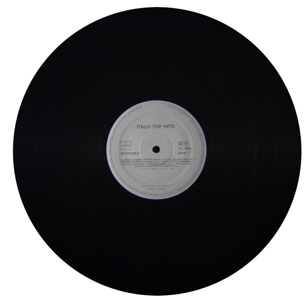 Italo Top Hits - Various Artist | Vinilo Usado image number 2.0