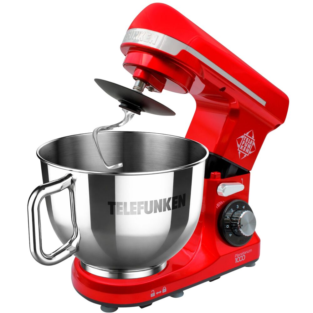 Batidora De Mesa Planetaria Telefunken 1100w 5.7l Vintage image number 2.0