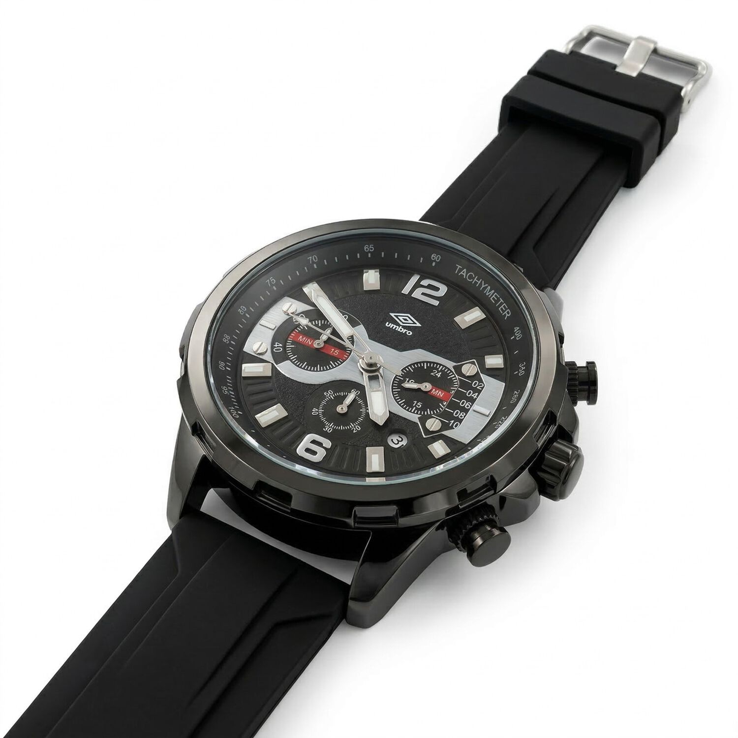 Reloj An&aacute;logo Hombre Umbro Plus Negro Umbp-1500-193 image number 2.0